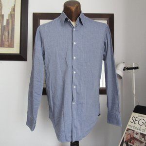 Armani Collezioni Men's Shirt Blue Minor Issues